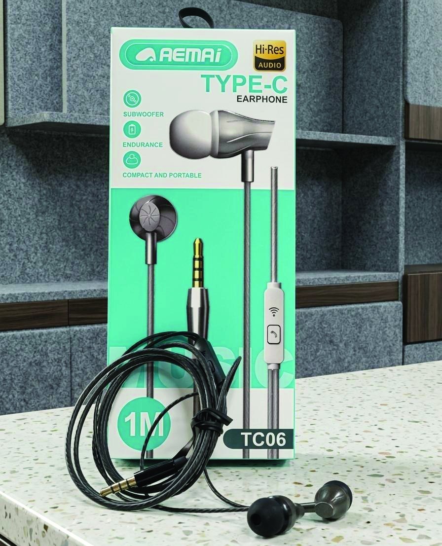 Remai Tc06 Type C Earphones Remai Tc06 Type C Earphones